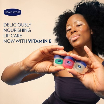 Vaseline Lip Therapy Mini Lip Balm - Vanilla Swirl - Travel Size - 0.25oz