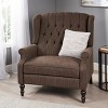 GDFStudio Dunham Contemporary Fabric Upholstered Tufted Oversized Push Back Recliner - 2 of 4