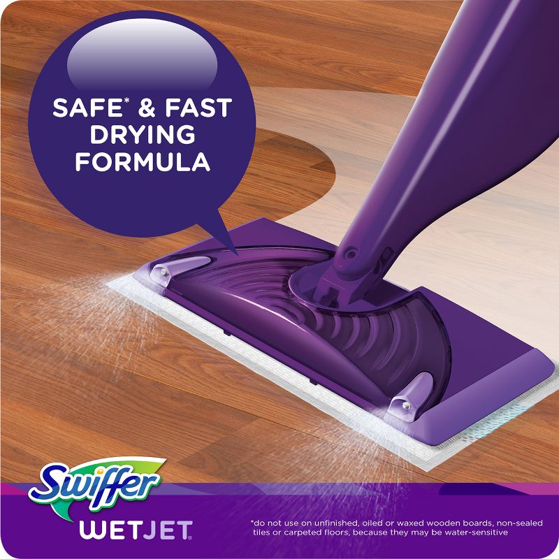 Swiffer Wet Jet Multi-Purpose Cleaner - Fresh - 84.4 fl oz/2ct, 4 of 11