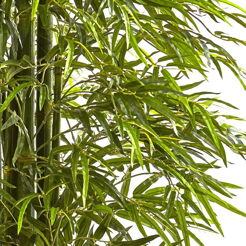 7'H Bamboo Artificial Tree UV Resistant (Indoor/Outdoor) - Nearly Natural, 3 of 6