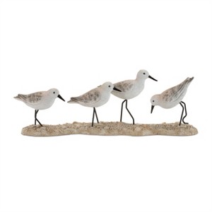 Sea Birds on Branch Figurine (Set of 2) - 1 of 3