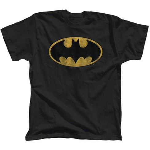 DC Comics Batman Vintage Wash Men's Short Sleeve T-Shirt-S