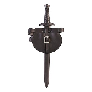 Forum Novelties Dark Royalty Medieval King Adult Costume Belt With Pocket and Sword Set - 1 of 3