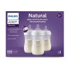Philips Avent 3pk Natural Baby Bottle with Natural Response Nipple - Clear  - 9oz