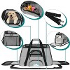 PetAmi Airline Approved Pet Carrier for Cat Dog, Soft Sided Travel Supplies Accessories, Ventilated Carrying Bag Kitten Puppy - 3 of 4