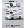 Mazda RX7 (FC3S) "Pandem Aero" Widebody Kit White with Graphics 1/64 Diecast Model Car by Inno Models - 3 of 4
