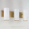 Capital Lighting Dash 3 - Light Vanity in  Aged Brass/White - 2 of 4