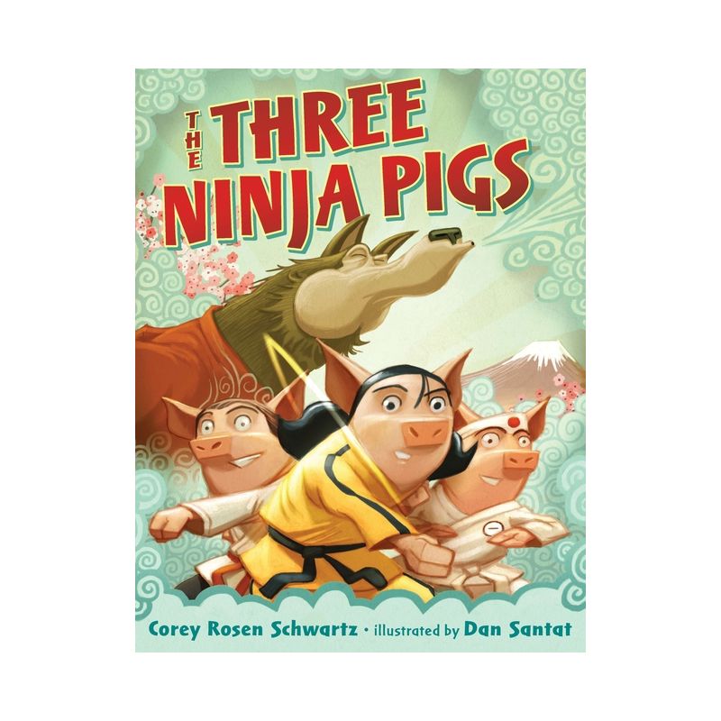 The Three Ninja Pigs - by  Corey Rosen Schwartz (Hardcover), 1 of 2
