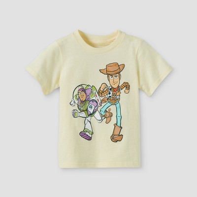 Toddler Boys' Toy Story Short Sleeve T-Shirt - Yellow 3T