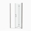 Versatile Pivot Shower Door with 1/4� Tempered Glass and Easy Adjustment - 2 of 4