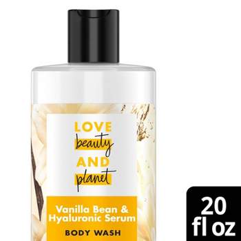 Love Beauty and Planet Hydrate & Restore Plant-Based Body Wash - Vanilla Bean - 20 fl oz