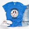 Simply Sage Market Women's Baseball Vibes Smiley Face Short Sleeve Graphic Tee - 3 of 3