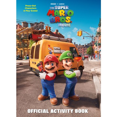 Nintendo Super Mario Brothers Sticker Fun Coloring Book 