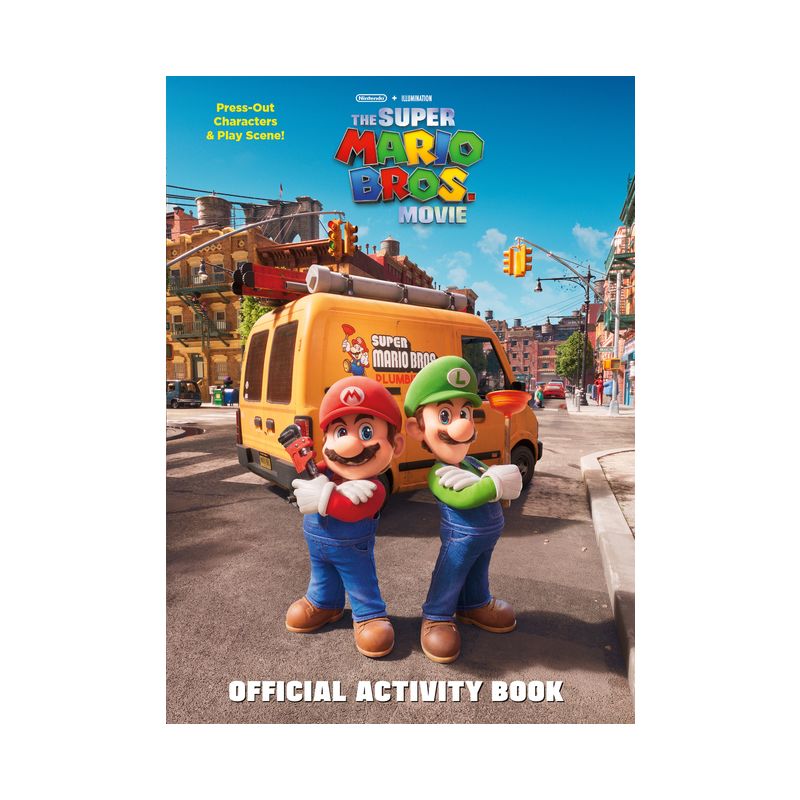 Nintendo(r) and Illumination Present the Super Mario Bros. Movie Official Activity Book - by  Michael Moccio (Paperback), 1 of 2