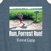 Women's - Forrest Gump - Run Forrest Run Graphic Racerback Tank - 2 of 4