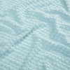 4pc Cotton Diamond Textured Towel Set - Isla Jade - 3 of 4
