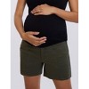 Women's Under the Belly Utility Maternity Short | Motherhood Maternity - 4 of 4