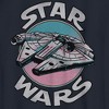 Boy's Star Wars: A New Hope Millennium Falcon Gradient Circle T-Shirt - 2 of 4