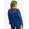 Jessica London Women's Plus Size Lace Lady Jacket - 3 of 4