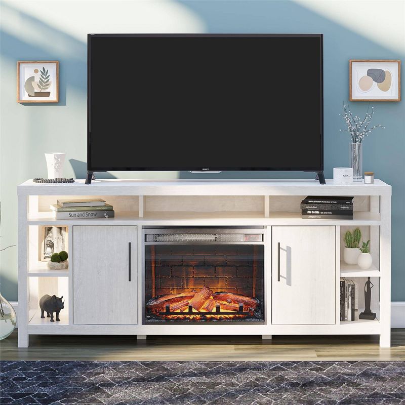 Gabbard Electric Fireplace TV Stand for TVs up to 75" - Room & Joy , 3 of 11