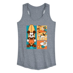 Women's - Disney - Mickey & Friends Graphic Racerback Tank - 1 of 4