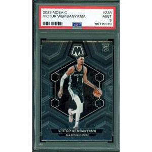 Victor Wembanyama Rookie Card 2023-24 Mosaic #238 PSA 9 - 1 of 2