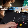SereneLife Smart Digital Folding Treadmill - Black - 4 of 4
