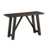 Carter Counter Height Bench Graphite Gray - Picket House Furnishings - 4 of 4