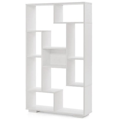 47-Inch Tall Bookshelf for Home Office Living Room
