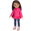 Sophia’s 3 Piece Winter Outfit with Boots for 14.5" Dolls, Hot Pink - 2 of 4