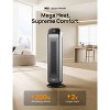 Dreo Solaris Max Indoor Space Heater Black: Portable Ceramic Tower Heater, 1500W, Fan Driven, ETL Listed, 5 Settings - 3 of 4
