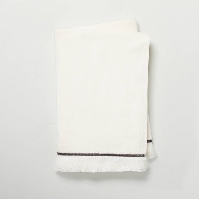 Photo 1 of Textured Border Stitch Bath Linens - Hearth & Hand™ with Magnolia