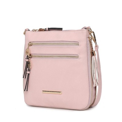 MKF Collection Angelina Crossbody Shoulder Women's Handbag Vegan Leather Purse by Mia K
