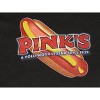 Pink's Hot Dogs Logo Men's Black Graphic Sleep Shorts - image 2 of 2