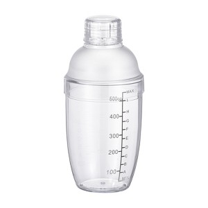 Unique Bargains Removable Plastic Boba Tea Cocktail Shakers with Scale - 1 of 4