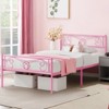 Bed Frame, Platform with Headboard & Footboard, Bed Frame Mattress Foundation, Metal Slat Support,Noise Free, Easy Assembly - 3 of 4