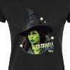 Women's - Wicked - Elphaba Witch Hat Fitted Graphic T-Shirt - 2 of 3