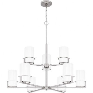 Quoizel Lighting Seymour 9 - Light Chandelier in  Brushed Nickel - 1 of 1