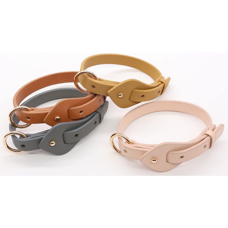 Pet Life  'Ever-Craft' Boutique Series Adjustable Designer Leather Dog Collar, 2 of 4