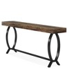 Resenkos Entryway Table, Console Sofa Table,70.8" Console Table, Farmhouse Sofa Table Narrow Entryway Table Brown - 4 of 4