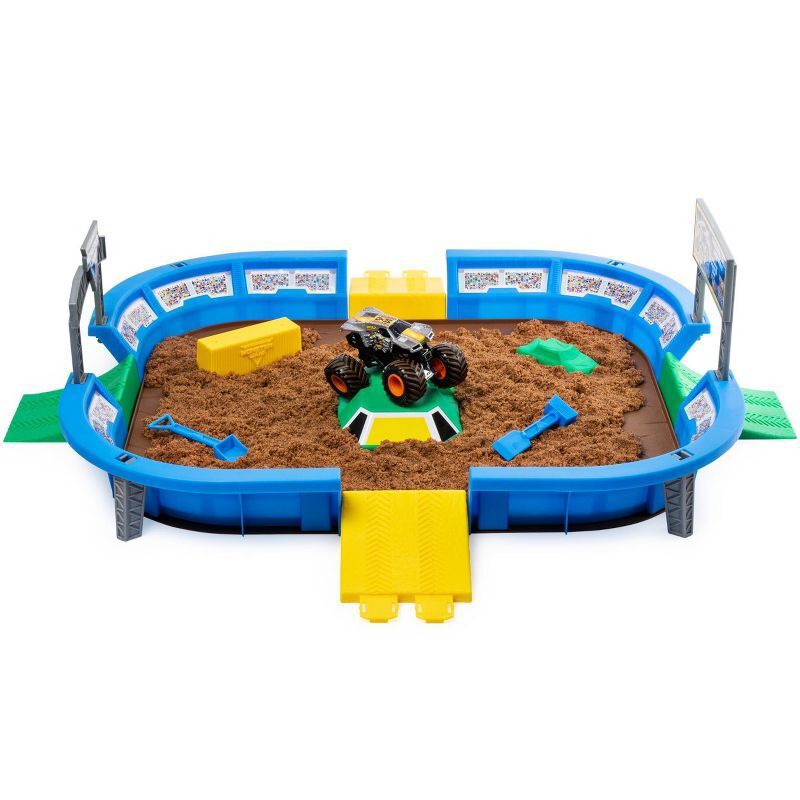 Monster Jam Monster Dirt Arena 24&#34; Playset with  Exclusive 1:64 Scale Die-Cast Monster Jam Truck, 4 of 15