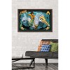 Trends International Aquaman and the Lost Kingdom - llustration Framed Wall Poster Prints - 2 of 4