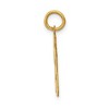 Black Bow Jewelry 14k Yellow Gold, Athletic Collection, Small Polished Number 93 Pendant - 2 of 4