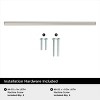 Amerock Bar Pulls 8-13/16 inch (224mm) Center-to-Center Sterling Nickel Cabinet Pull - 4 of 4