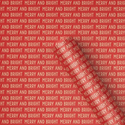 30” 20 sq ft Christmas Roll Wrap Merry and Bright - Wondershop™