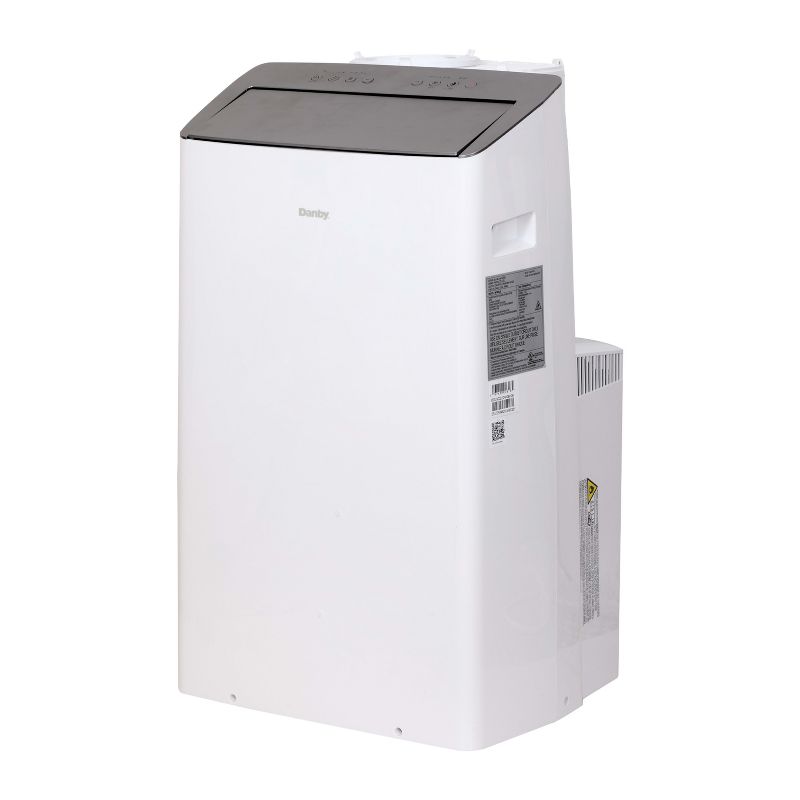 Danby DPA100B9IWDB-RF 12,000 BTU (10,000 SACC) Portable AC in White – Manufacturer Refurbished, 4 of 12