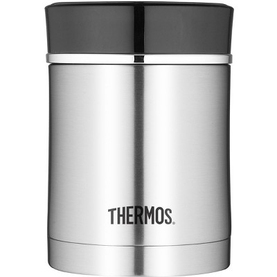Thermos 16 oz. Sipp Vacuum Insulated Stainless Steel Food Jar - Silver/Black