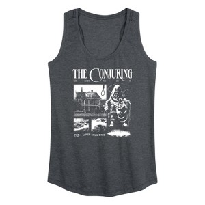 Women's - The Conjuring - Conjuring Zine Graphic Racerback Tank - 1 of 3