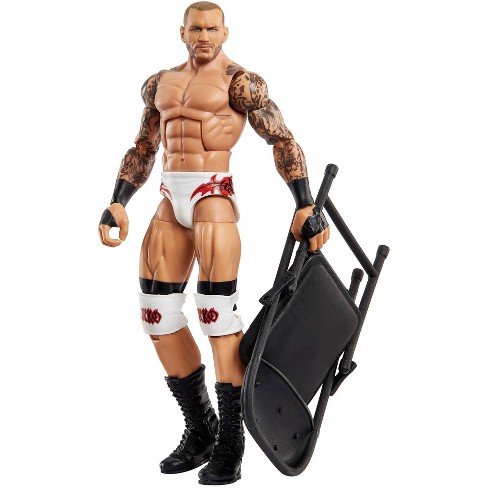 muñeco articulado de juguete con accesorios Mattel HDF00 WWE Élite Figura Randy Orton Series 90