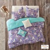 Lovely Unicorn Print Cotton Comforter Set, All Season Home Textile fits Child's Bedroom Decor - 4 of 4